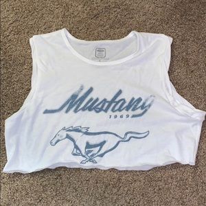 Ford Mustang Crop Top Tank